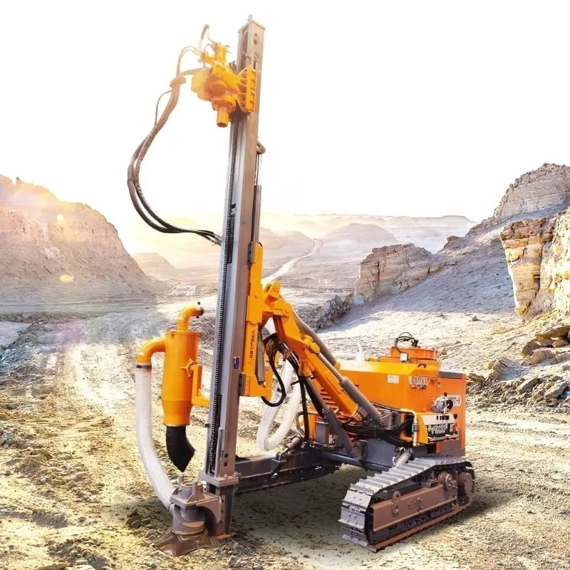Foreuse hydraulique portable pour puits d'eau et équipement d'exploration géologique