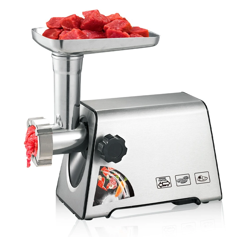 Commercial Electric Meat Mincer, Chicken Frame Grinder, Sausage Stuffer for Meat Filling