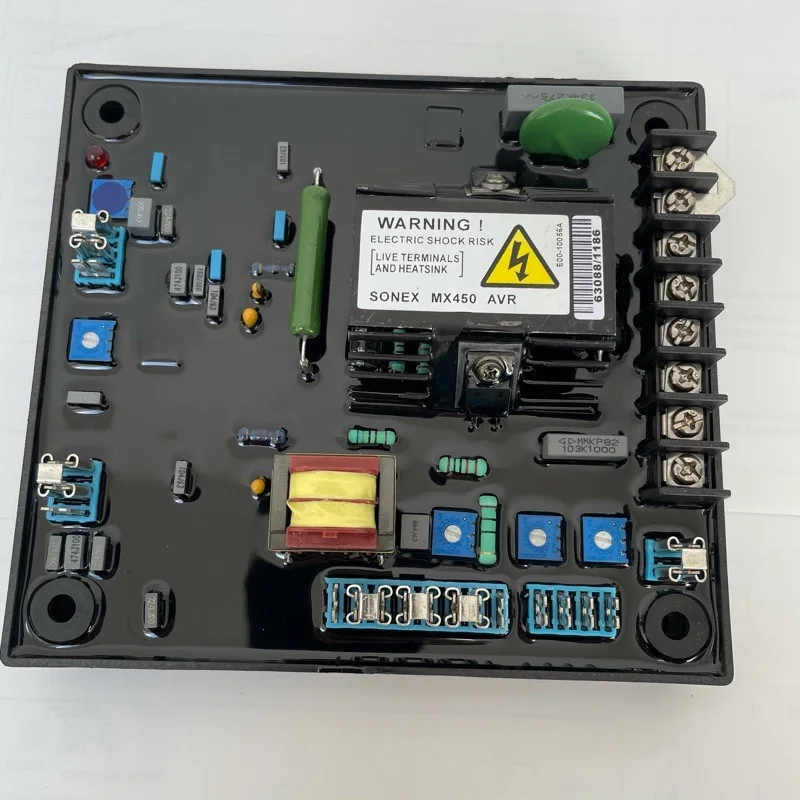 Brushless Generator AVR Regulator MX450 Voltage Regulator Regulator Regulator Board Control for Use Below 500kW