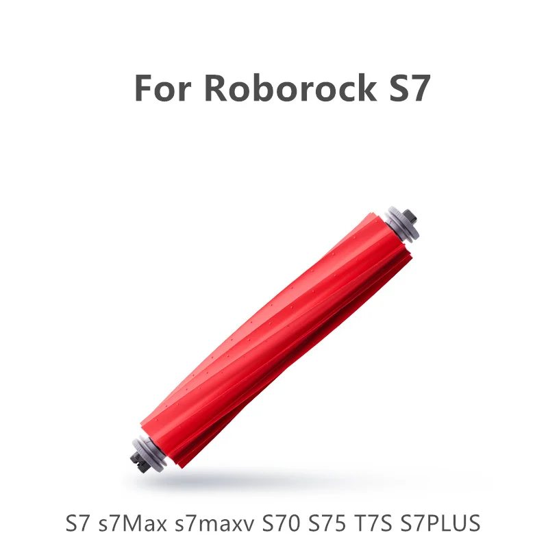 Aksesoris Roborock Sikat Utama Lembut Dapat Dilepas T7S Sikat Utama Lembut untuk Roborock S7 S7Max S7maxv S70 S75 T7S S7PLUS