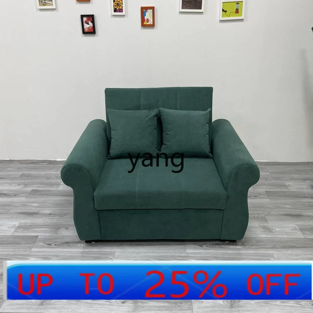 LMM sofa bed dual-purpose foldable multi-functional fabric study office lunch break sofa