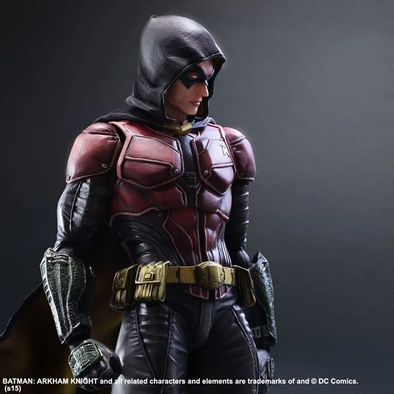 Play Arts Arkham Knight Nr.2 Batman Robin Actionfigur PVC Sammlerstück Batman Auf Lager Modell Spielzeug Geburtstagsgeschenke 26CM – Detail 12