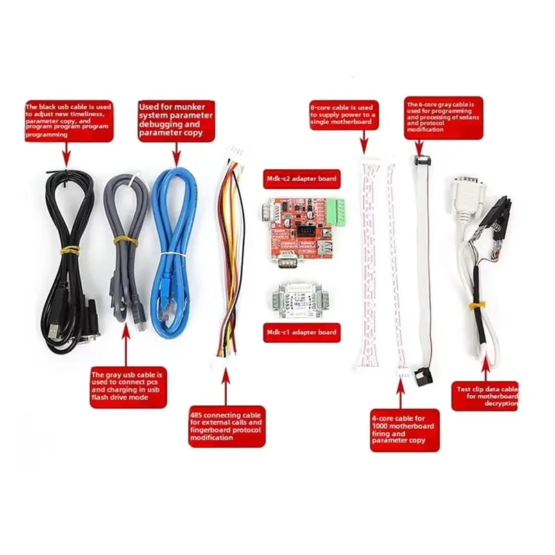 ABDE-خادم فك تشفير المصعد MDK PRO يمكنه تصحيح فك تشفير البروتوكول كتابة بروتوكول لاختبار المصعد