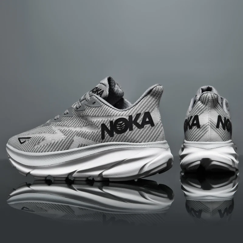 أحذية الجري الرياضية للرجال كاجوال من لوحة الكربون ماراثون قابلة للتنفس وخفيفة الوزن للنساء أحذية رياضية مريحة مضادة للانزلاق #3