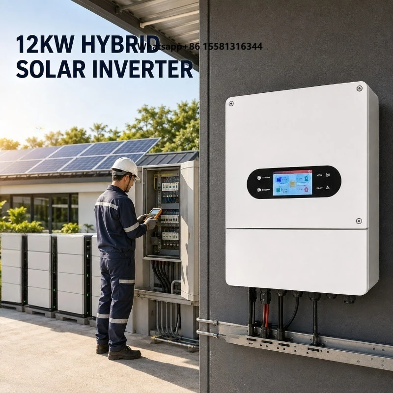 Suoer SUN-12K IP66 3-Phase Hybrid Solar Inverter Waterproof and Dustproof 3.2kw/4.2kw/6.2kw Solar Hybrid Inverter