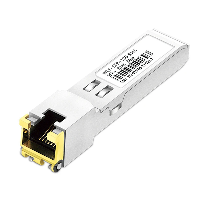 HTOC 10 Gigabit RJ45 Đồng SFP Module Công Tắc Cổng Kết Nối (10G + RJ45 30M) cổng Ethernet 1 Cái