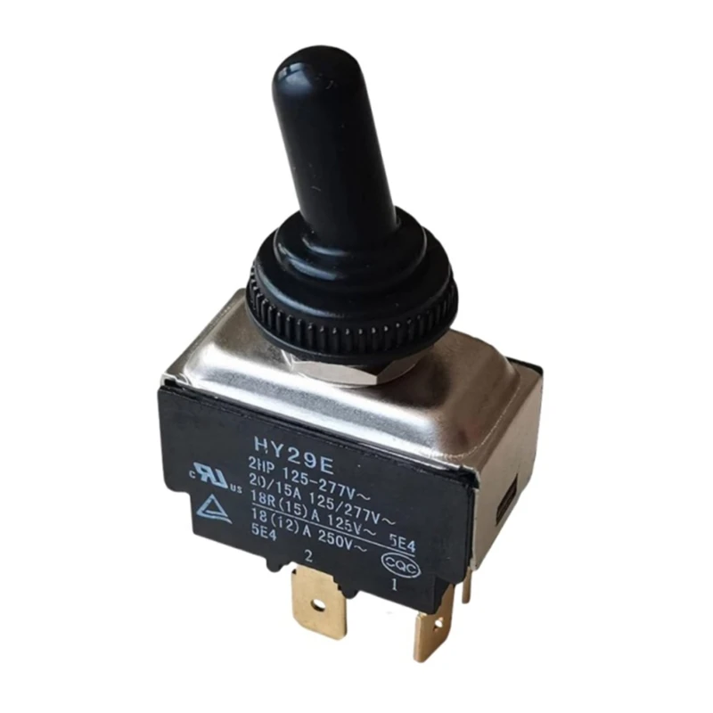 Heavy Duty 4 Pin Toggle Power Switches for Enthusiasts & Electrical Projects