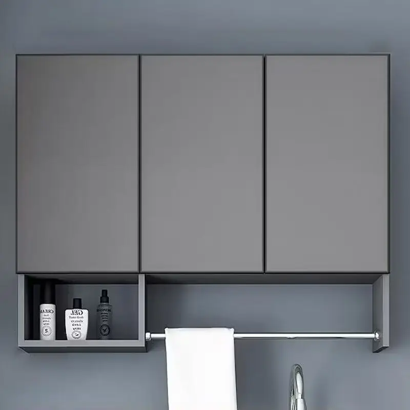 Honeycomb aluminum bathroom moisture-proof wall modern simple kitchen balcony wall-mounted storage locker