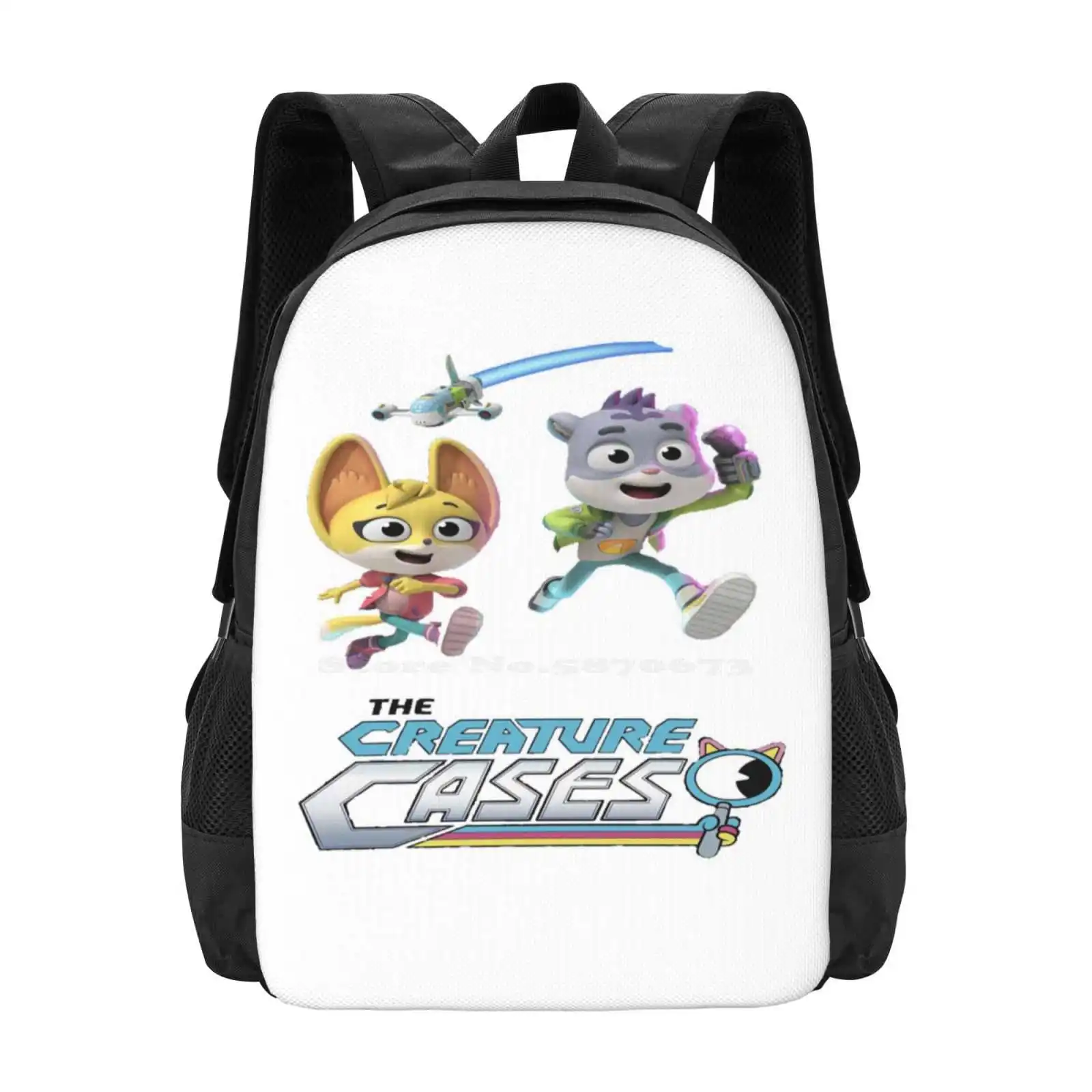 

The Creature Cases Hot Sale Schoolbag Backpack Fashion Bags Season 1 Animales Sam Snow Creature Octonauts American Mole Rat