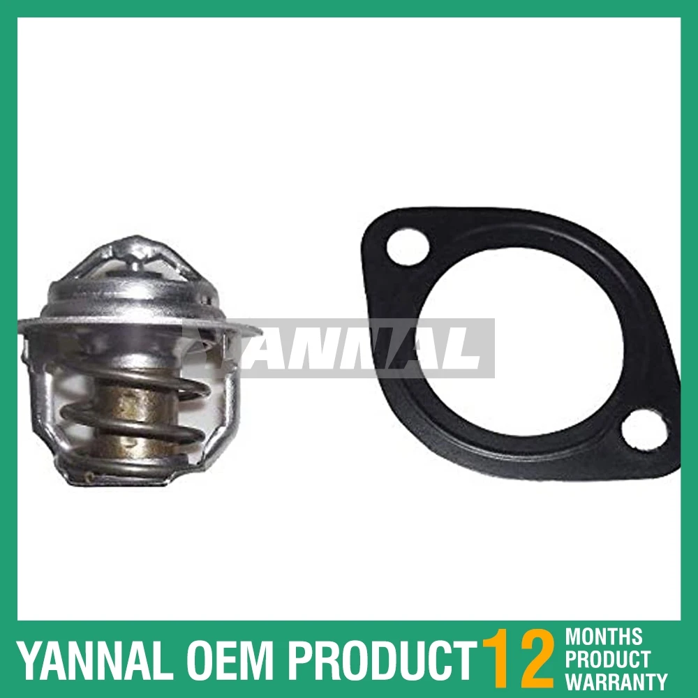 Long Time Aftersale Service New Thermostat & Gasket 160°F Fit Ford New Holland L555 L553 SKID-STEER LOADER