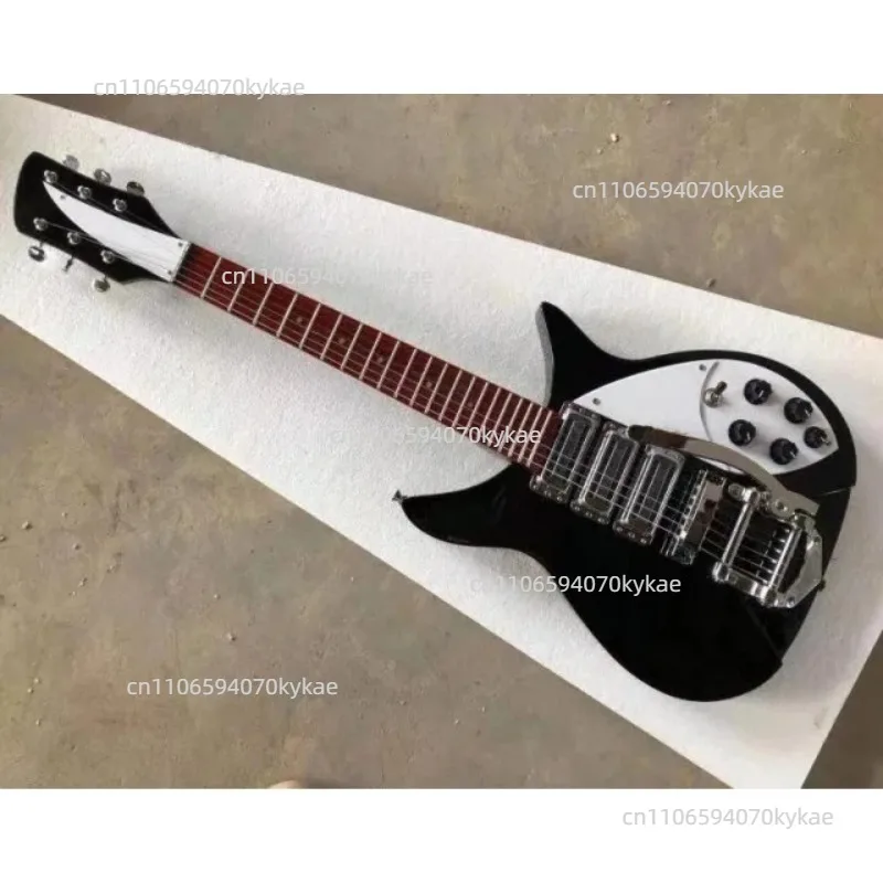 325 Left-Handed Guitar Tailpiece & Bridge Assembly, Supports 3 Pickups, Electric Guitar Replacement Parts