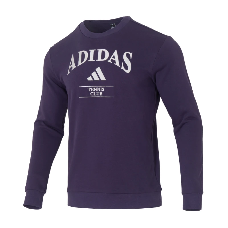 سويت شيرت رجالي من Adidas، بلوزة كاجوال عصرية كلاسيكية، بلوفر مريح، تي شيرت بأكمام طويلة قابل للتنفس Ka0995