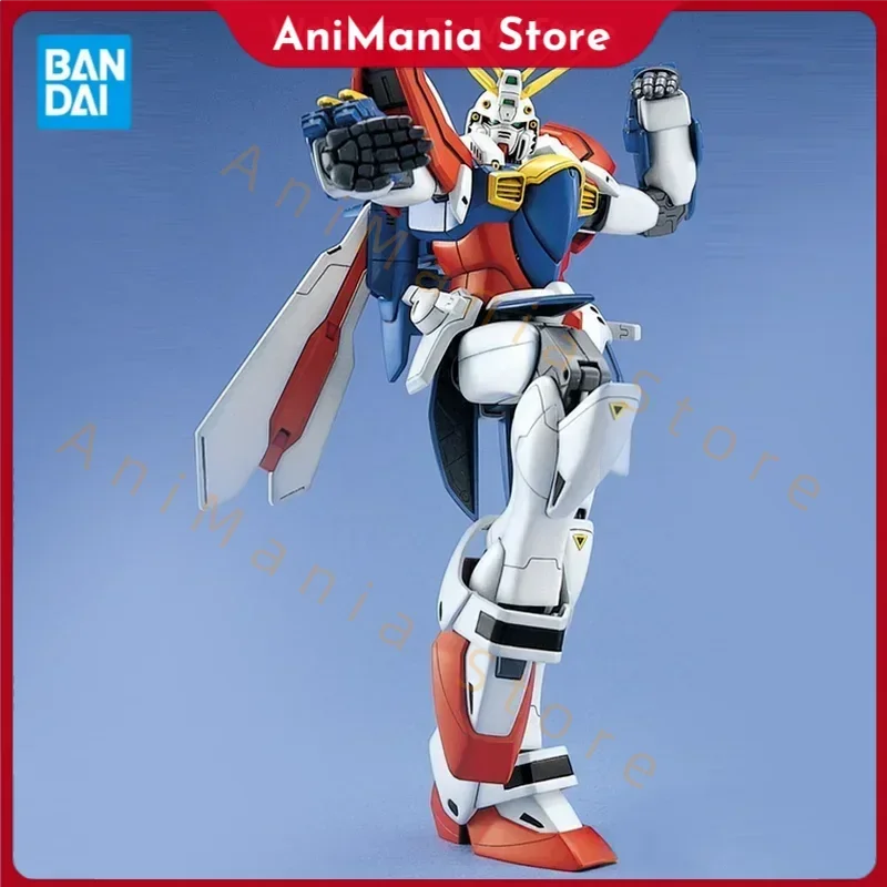 Bandai Gundam Anime Figur Montieren Modell MG 1/100 Gott Gundam GF13-017NJ2 Neue Action Figur Geschenk Sammeln kinder Spielzeug