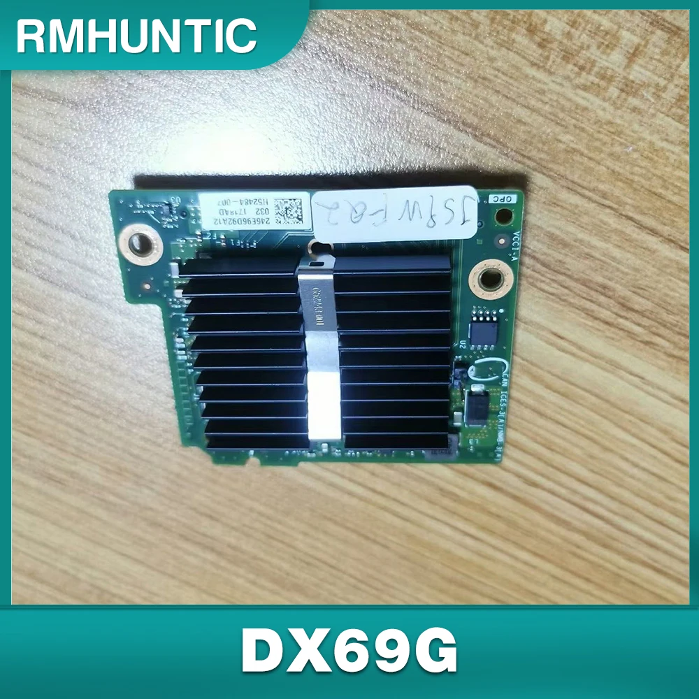 

Для M640 FC640 M630 FC630 FC630 Blade Серверная модель для Dell Intel X710-K 10 Гб Двухпортовая сетевая дочерняя карта DX69G Blade сетевая карта