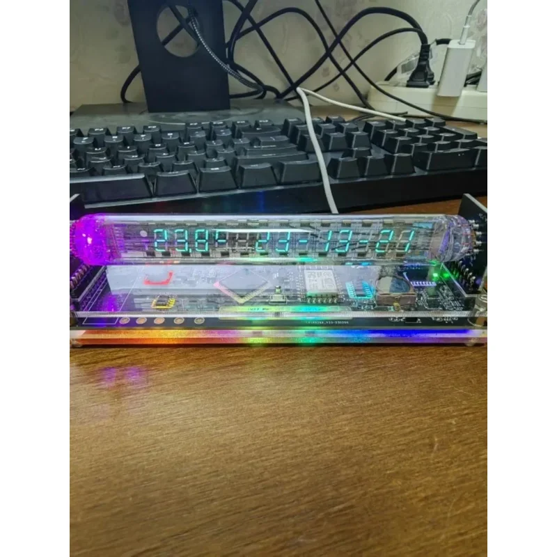 

Fluorescent tube iv27 clock iv18 retro clock VFD