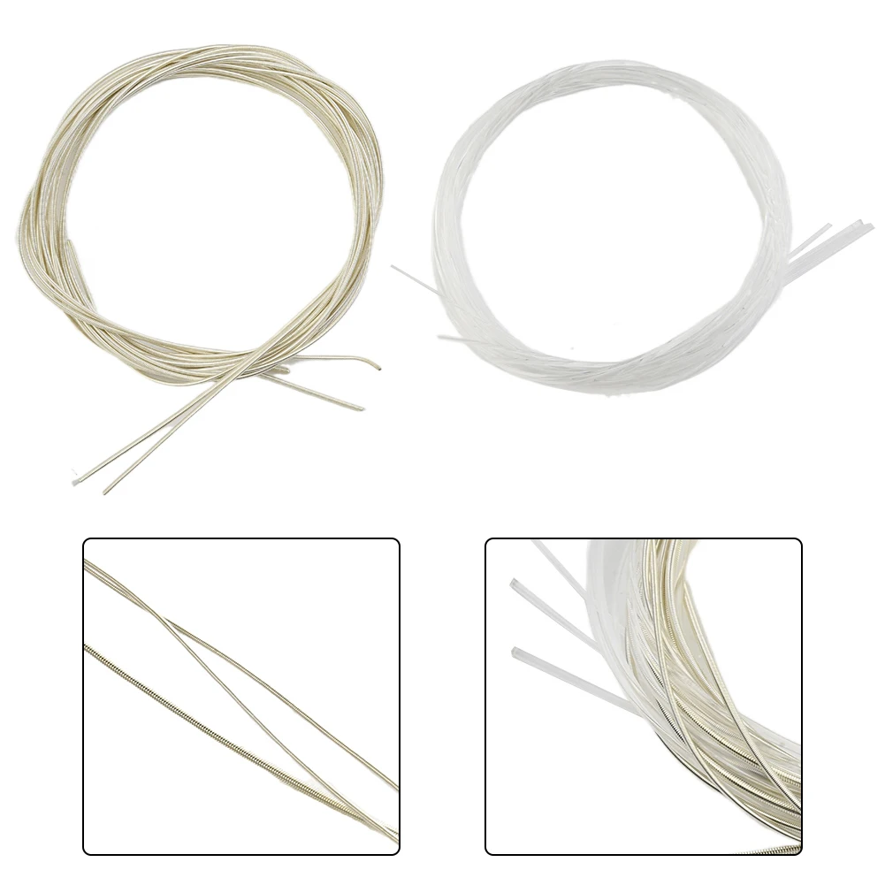 6pcs Classical Guitar Strings Set Nylon Replacement 6pcs Classical Guitar Strings Set Nylon Replacement Accessories Normal Tensi