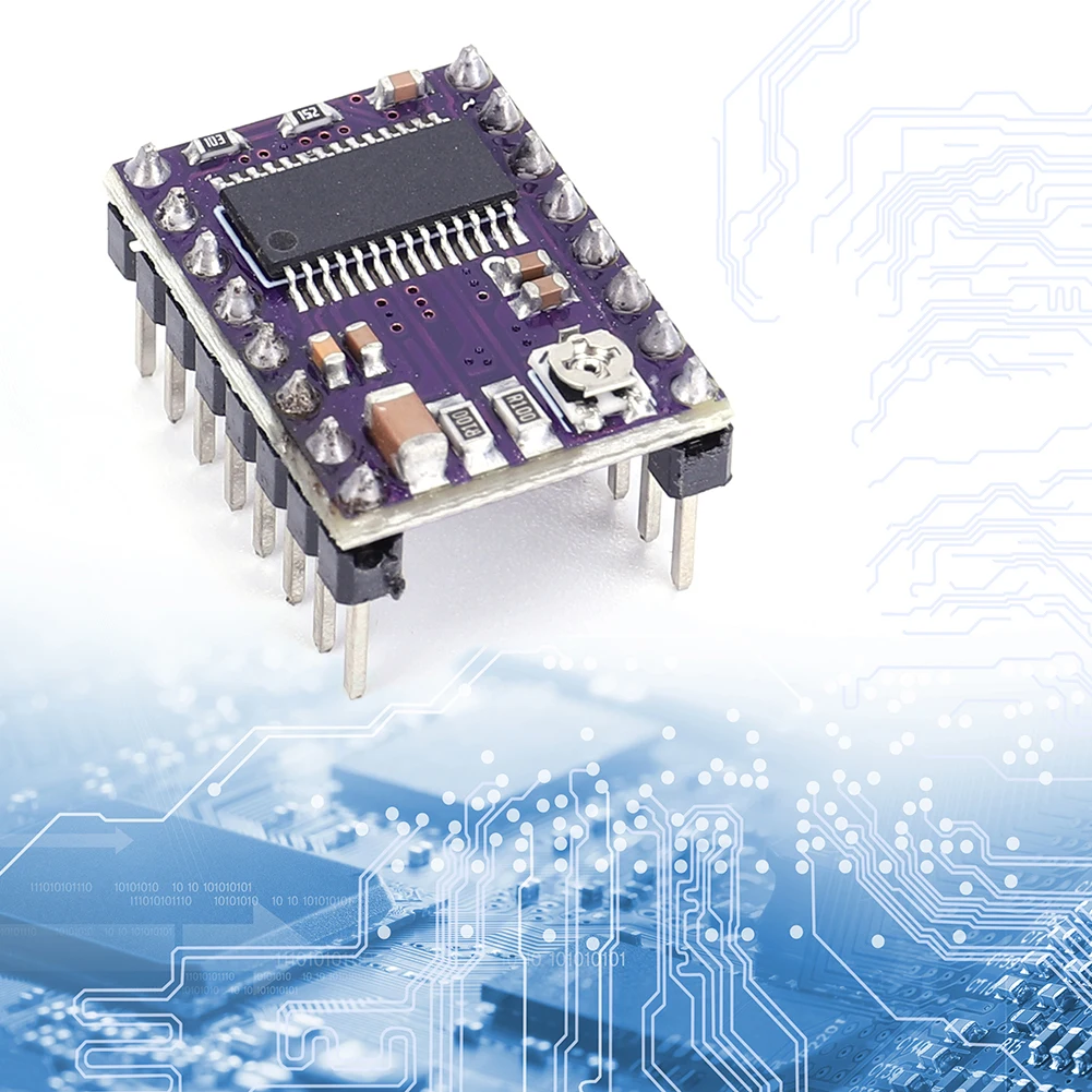 DRV8825 Stepper Motor Driver Good Heat Dissipation Motor Driver Module 6 Different Step Modes Stepper Driver Boards for Arduino