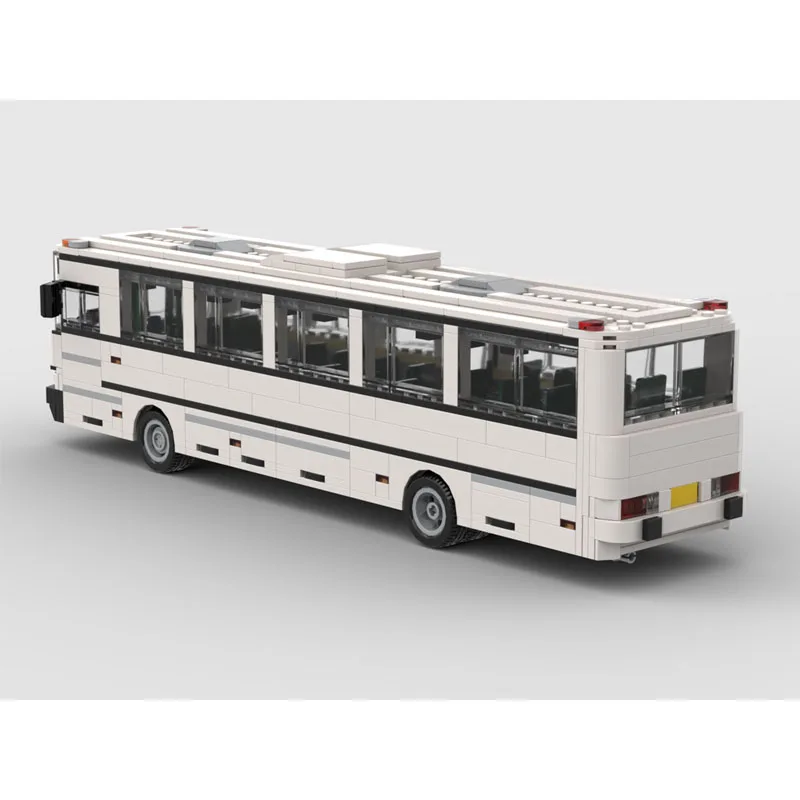

MOC-184070 City Transportation Bus Brick Model 1173 Parts MOC Creative Boys Children's Birthday Christmas New Year Toy Gift