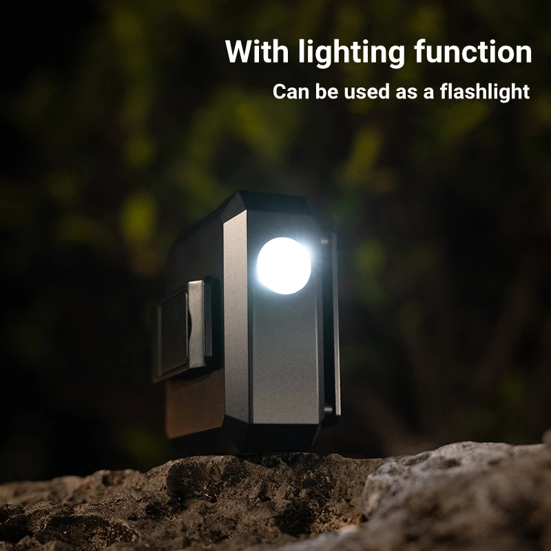 3 In 1 Outdoor Draagbare Draadloze Air Cooling Fan Met Led Zaklamp En Power Bank Usb Opladen Opknoping Taille Hals elektrische Ventilator