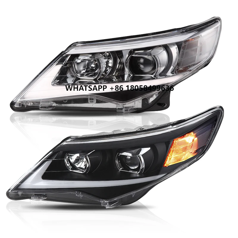 

Оптовая продажа светодиодных автомобильных фар 2012 2013 2014, налобный фонарь CAMRY Xenon Project для Camry (тип США), передняя лампа