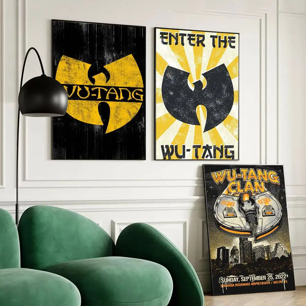 WU-T-TANG CLAN أنيمي المشارك طباعة A4 A3 A2 جدار ديكور فني لغرفة مكتب هدية لمحبي