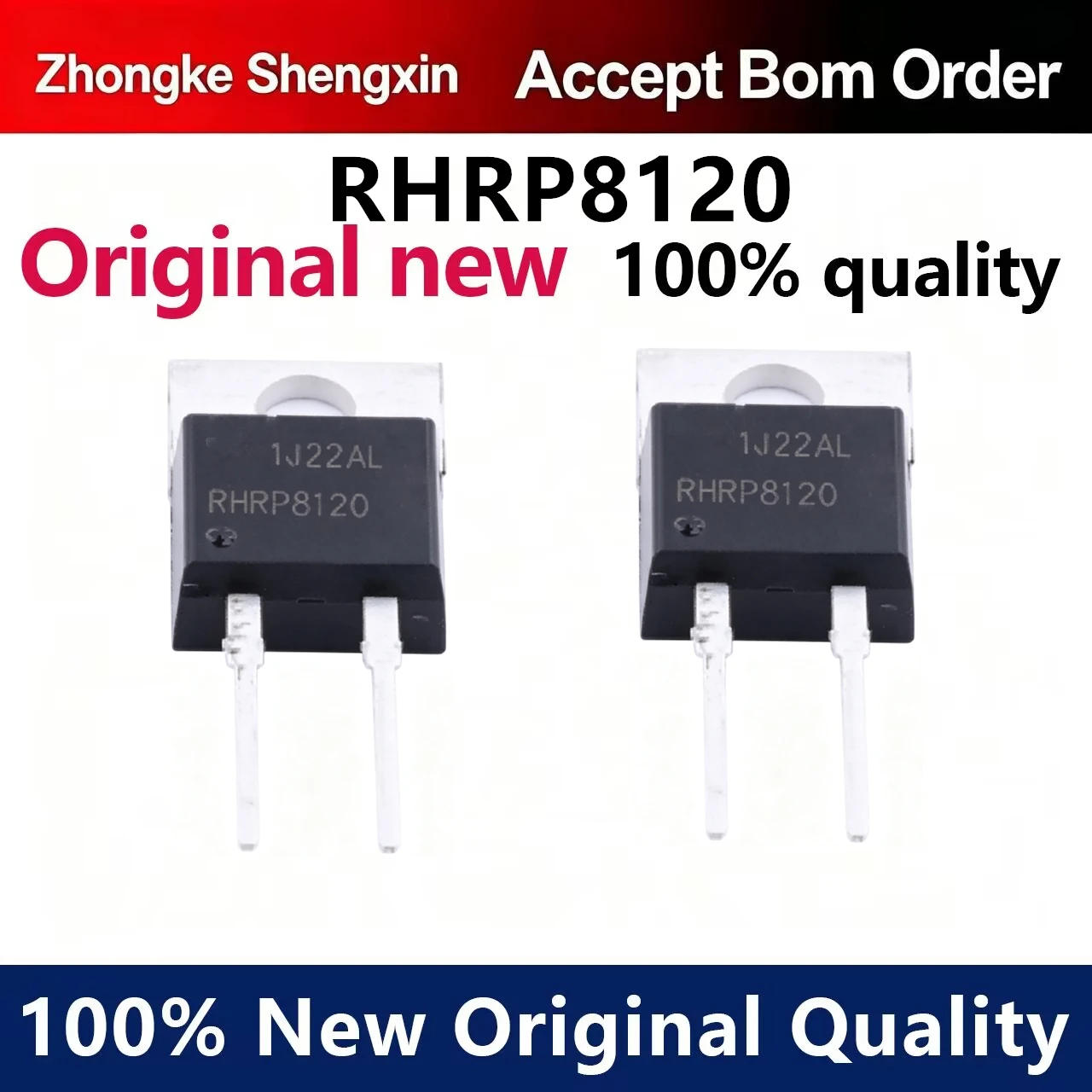 （5pcs）RHRP8120 warehouse imported stock TO-220 MOSFET 1200V 8A