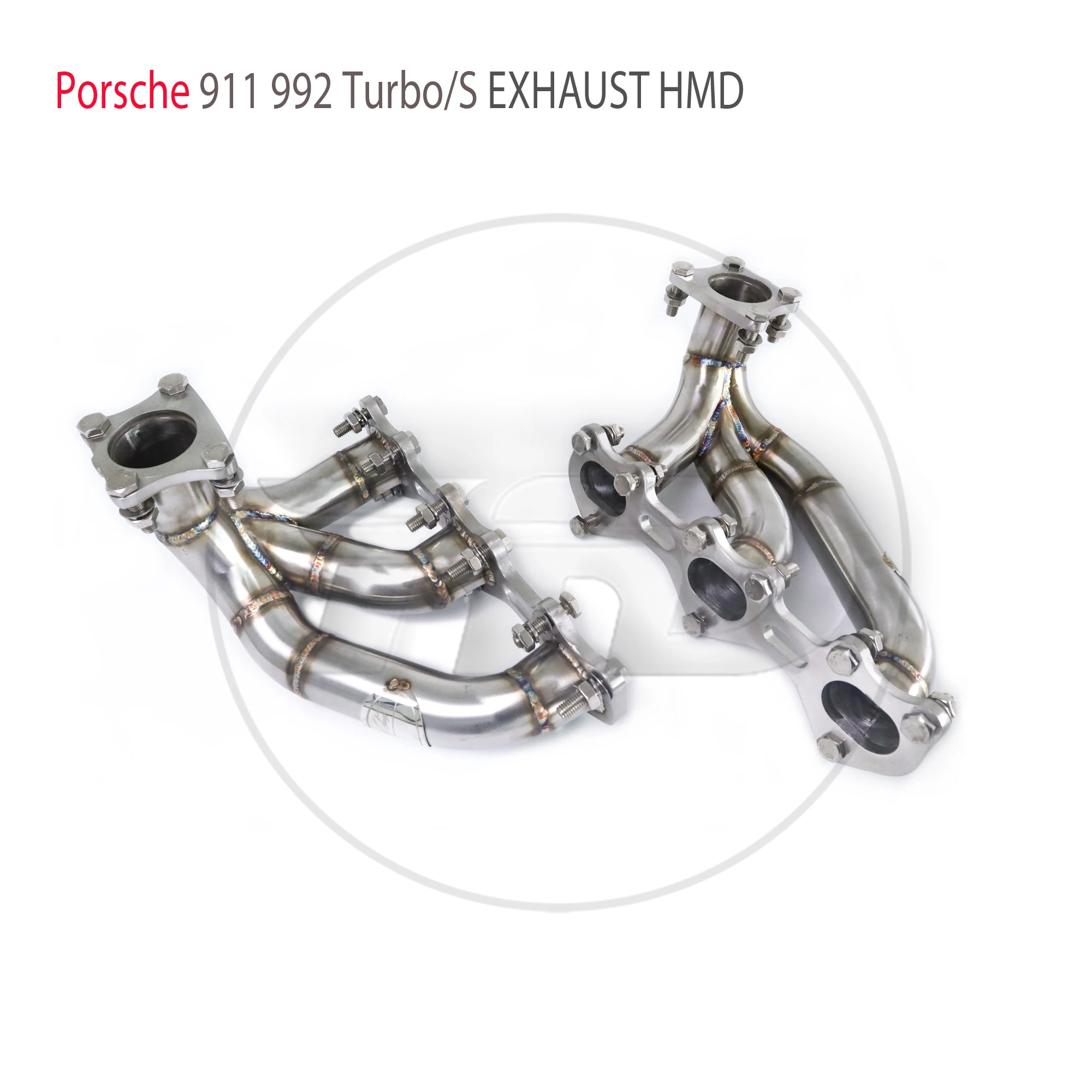 HMD Exhaust System Performance Manifold for Porsche 911 992 Turbo S 2020+ Car Accessories Racing Header