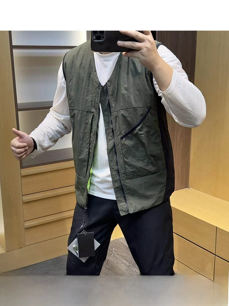 

Outdoor Faion Urban Sle V-Ne Cotton Vest Jaet Lightweight Series 32 Pieces Autumn Winter Inner Wear Bird Pattern