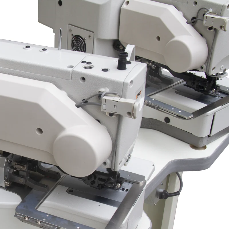 SOMAX SM-11 Macchina per abbottonare la cintura automatica per abbigliamento sportivo a doppia testa con occhiello dritto per cucire motore a prezzo economico