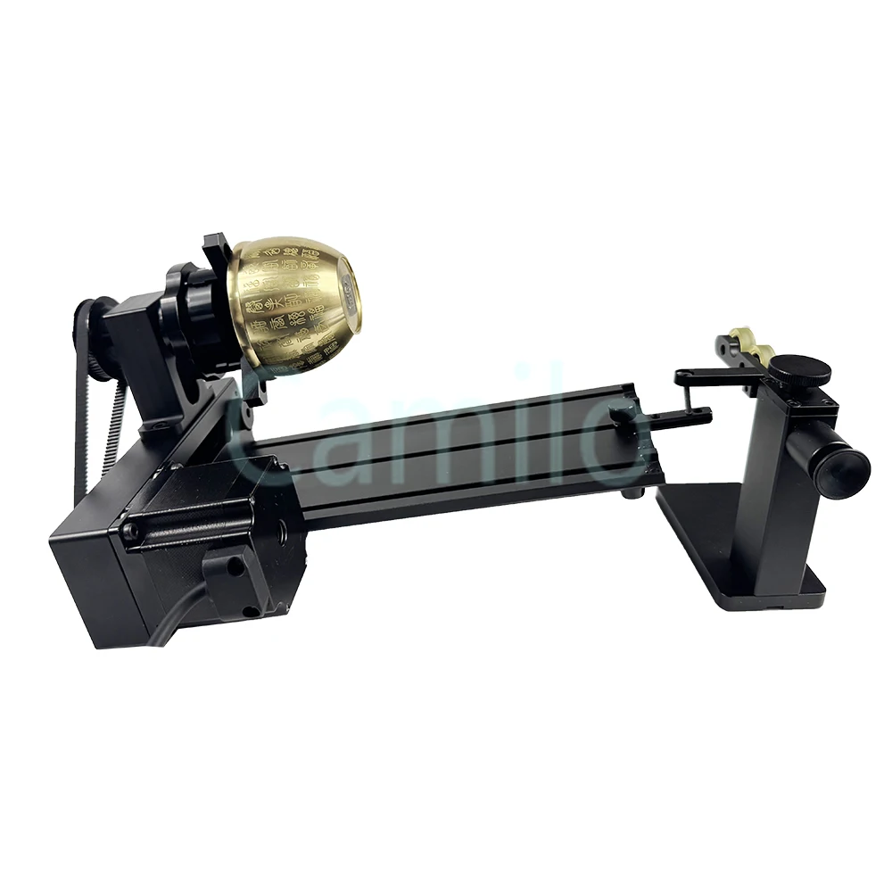 Heavy Duty Y-Axis Rotary Roller for Laser Engraver, High Torque Module for Metal Ceramic Cans Bottles, Stable Engraving Part