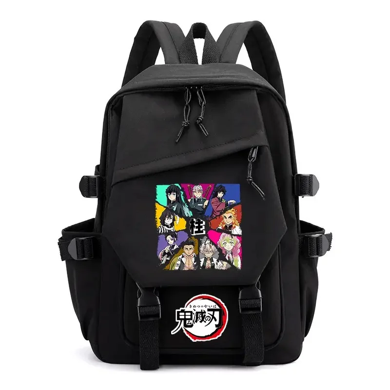 Hashira Geiko Hen Carton Backpack Teenarges Schoolbag Anime Demon Slayer Boys Girls Children Causal Book Laptop Outdoor Bags