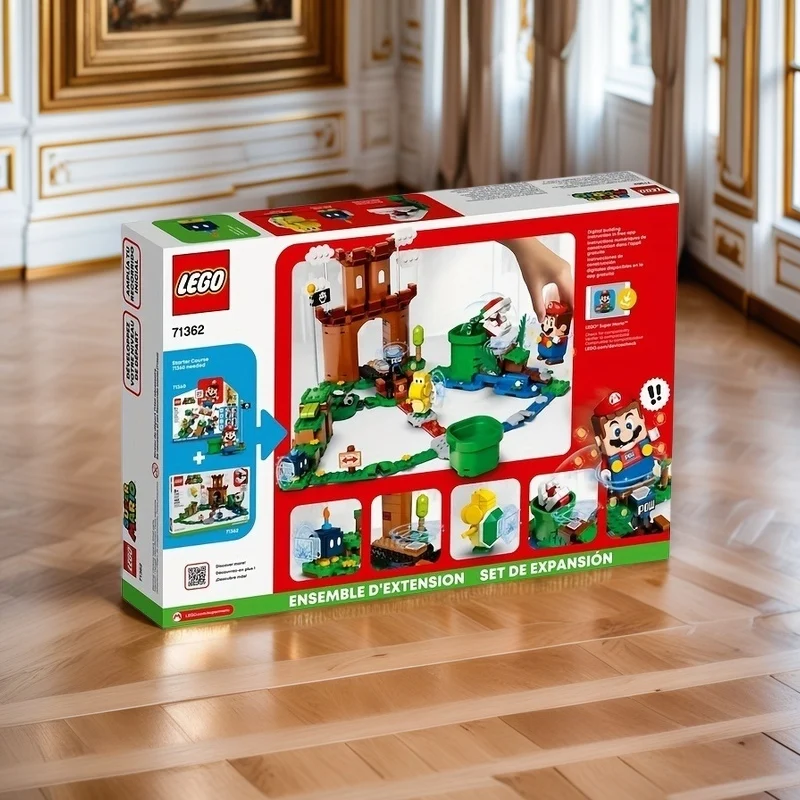 The LEGO 71362 Mario series design highly restores classic scenes in the game, providing players with a great experience