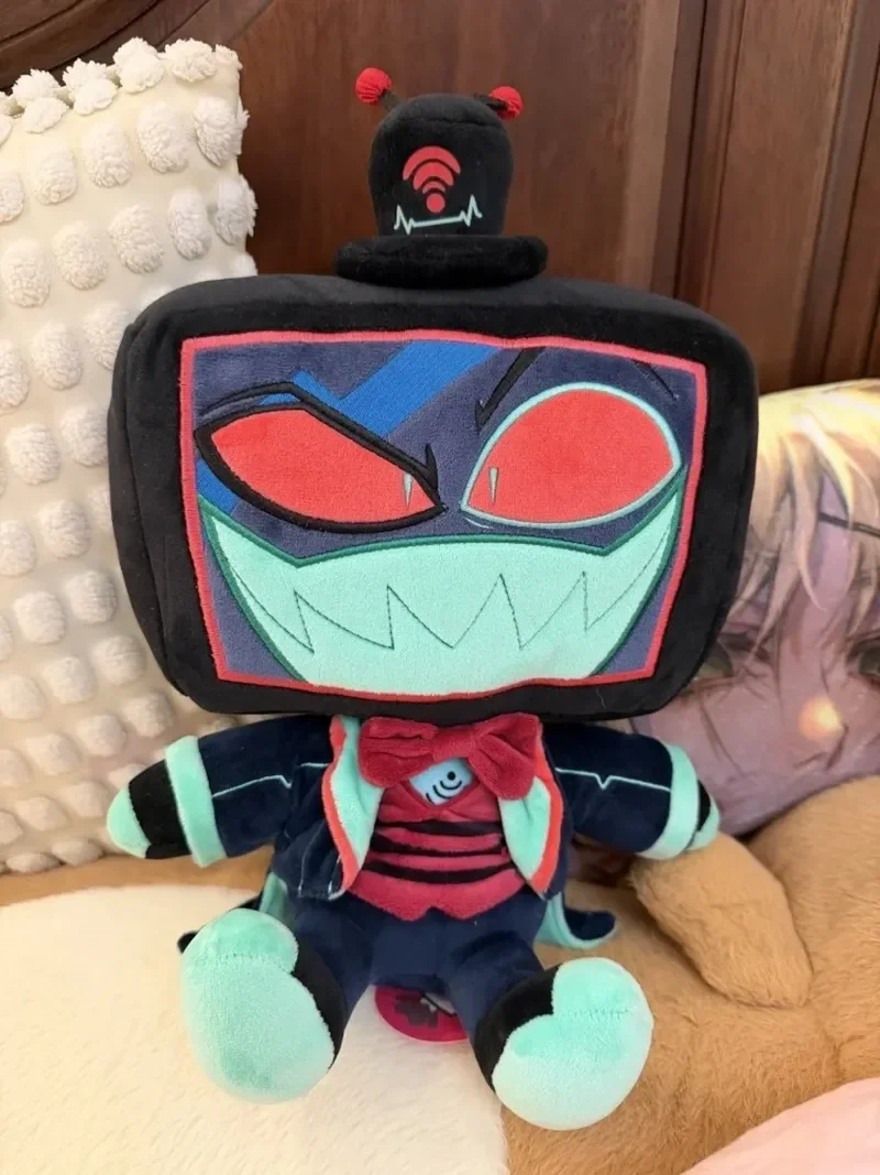 

Новый Hazbin Vox плюшевые игрушки Рождественская игра Hazbin Evil Boss мягкая кукла на день рождения праздники фанаты подарки игрушки для украшения комнаты