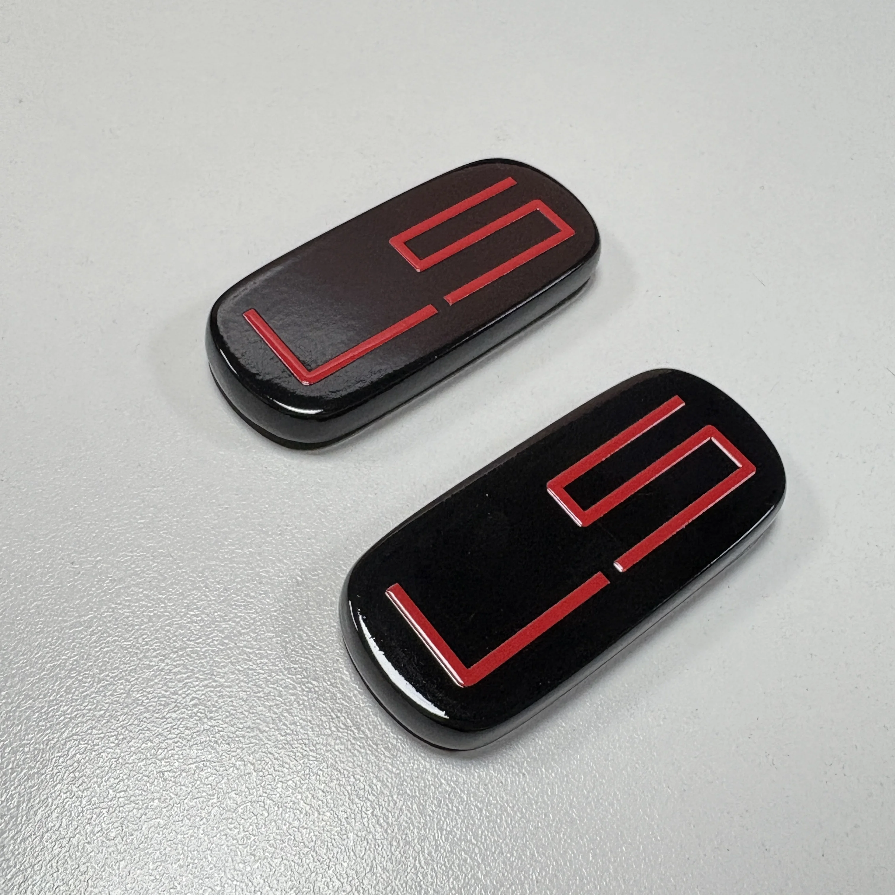 

Red Black Side Body LS Emblems 3D Badges Replacement 15036135 Badge Trim 99-07