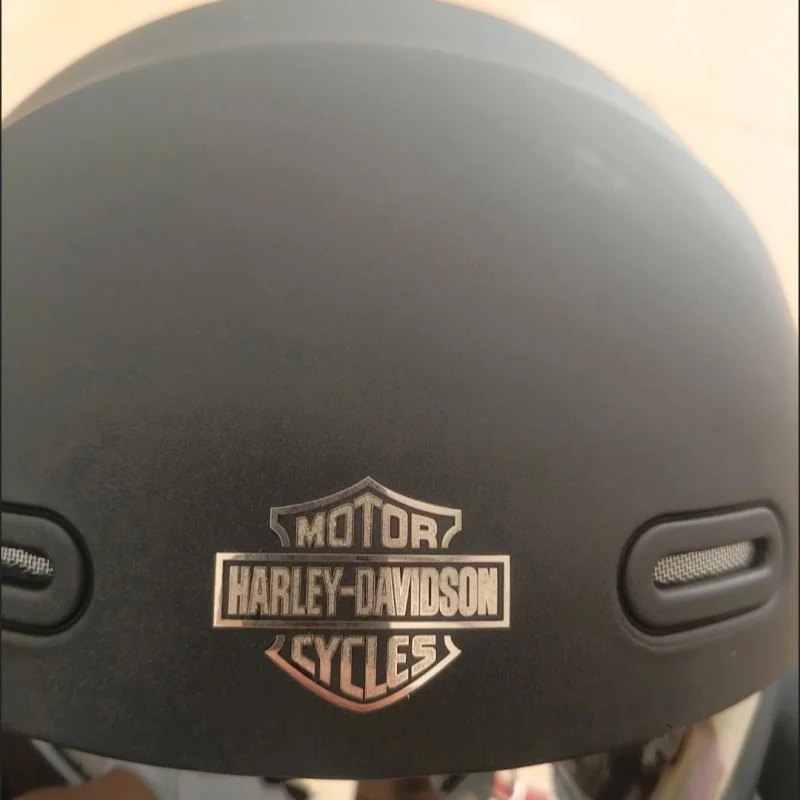 For Harley Davidson 5/10pc 3D Retro Skull Body Decorative Personalized Sticker Motorcycle Tank Helmet Emblem Decal Accessory New view 3