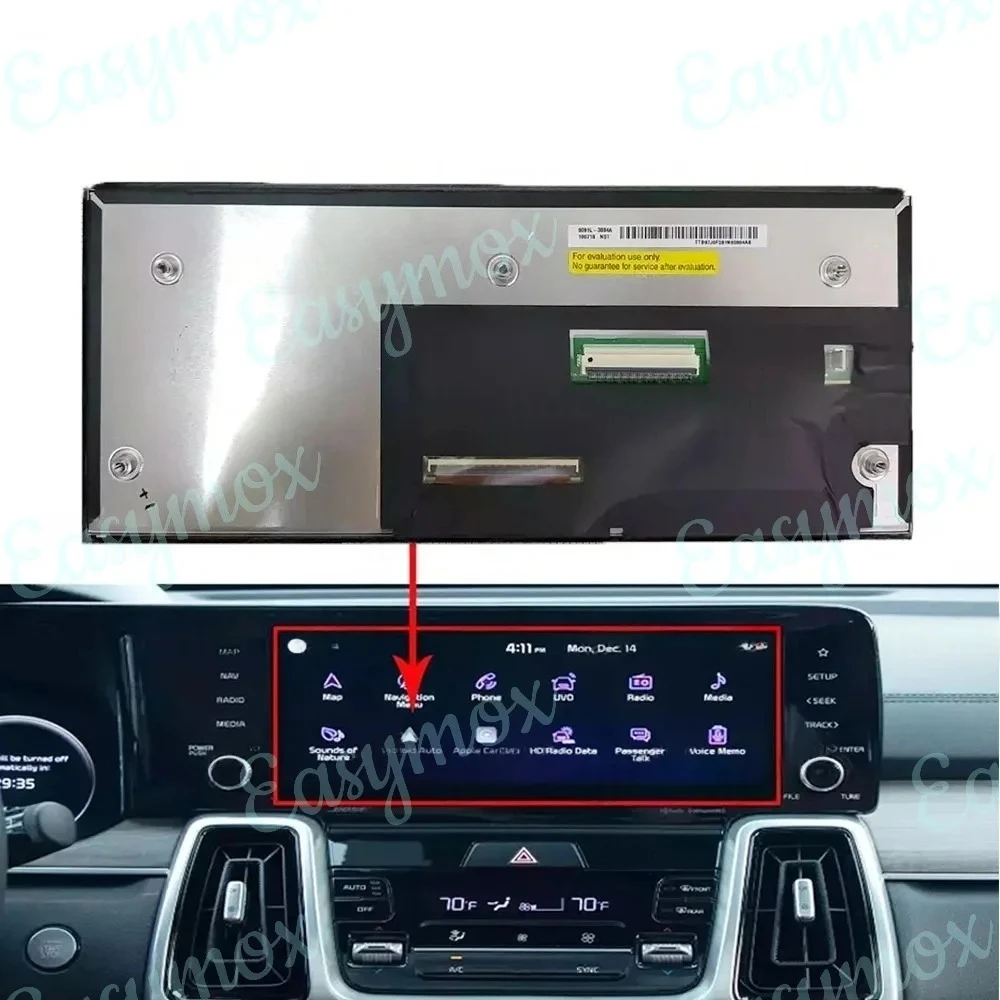 

LA103WF5- SL01 10.3" LCD Display Screen for KIA SORENTO 2021 2022 2023 MQ4 Radio Navigation Replacement