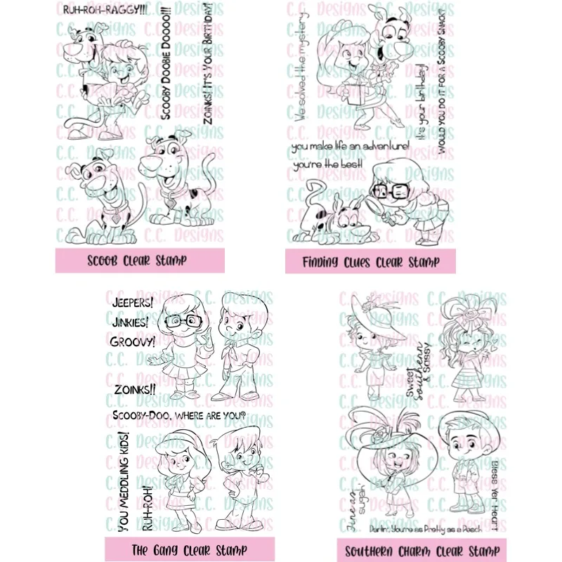 Nouvelles tampons en silicone transparents « Finding Clues » pour scrapbooking DIY, bullet journal, fournitures artisanales, album photo, fabrication de cartes 2026