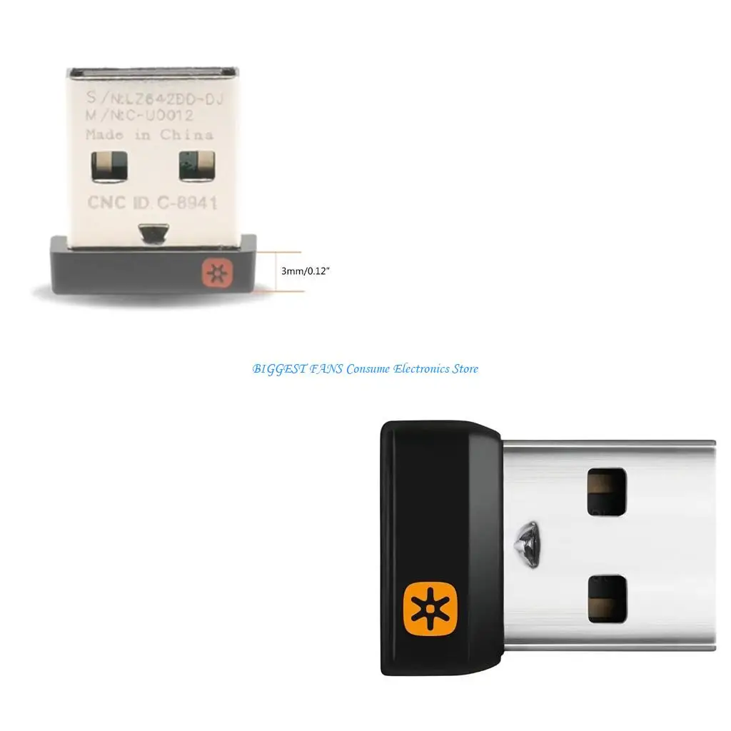 

6 Channel Unifying USB Adapter Wireless Receiver for Mouse Keyboard