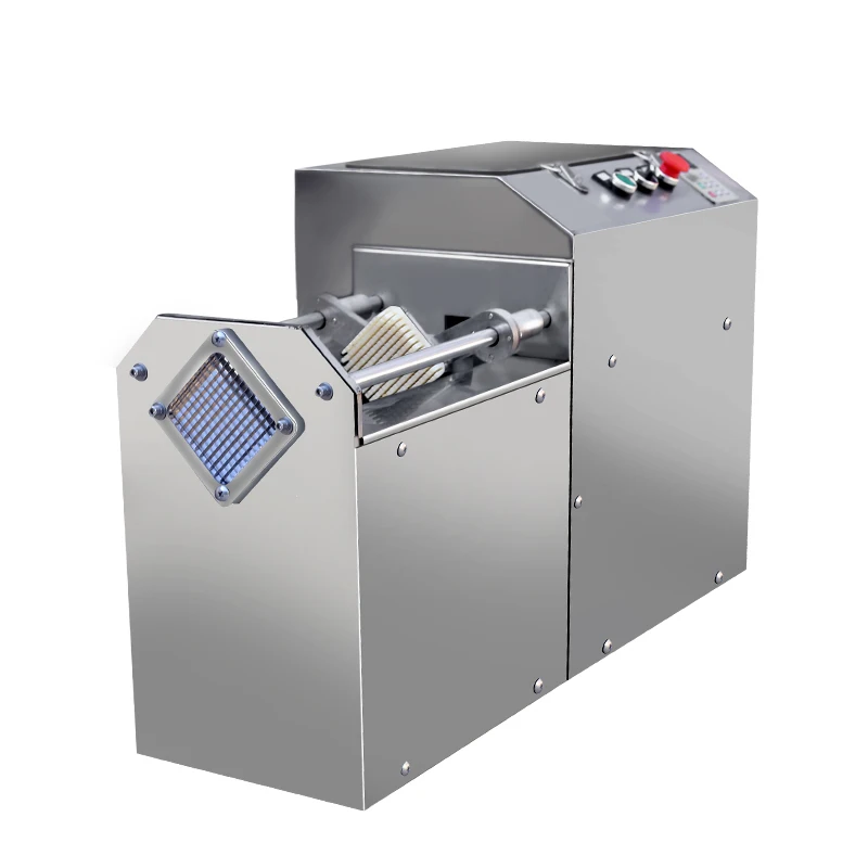

Hot Sale Small Automatic French Fries Cutting Machine Vegetables and Fruits Carrot Cutting Machine High Quality