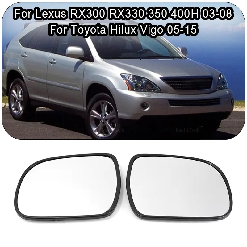 

Автомобильное стекло с подогревом, зеркало заднего вида для Lexus RX300 RX330 350 400H 03-08, замена линзы заднего вида
