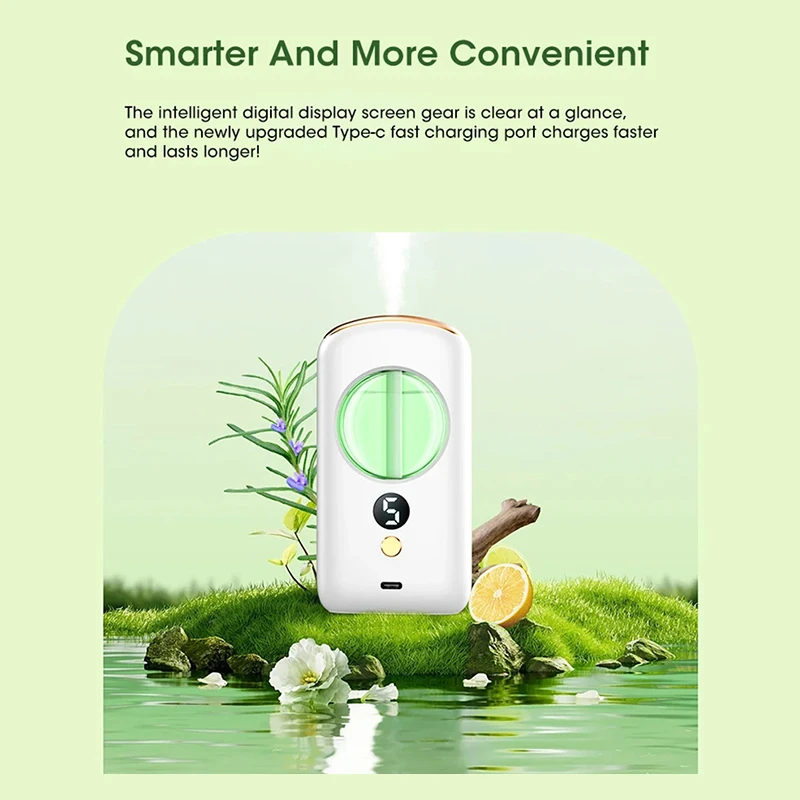 Xiaomi Smart Aromatherapy Machine Air Freshener Purifier Automatic Sprayer Essential Oil Perfume Diffuser Living Room Deodorizer