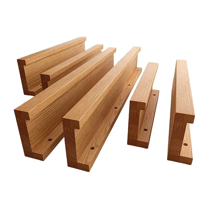 No Punching  Solid Wood Flat Panel Laminated Board Wall Hanging Wall Partition Wooden Board Background Decoration Rack