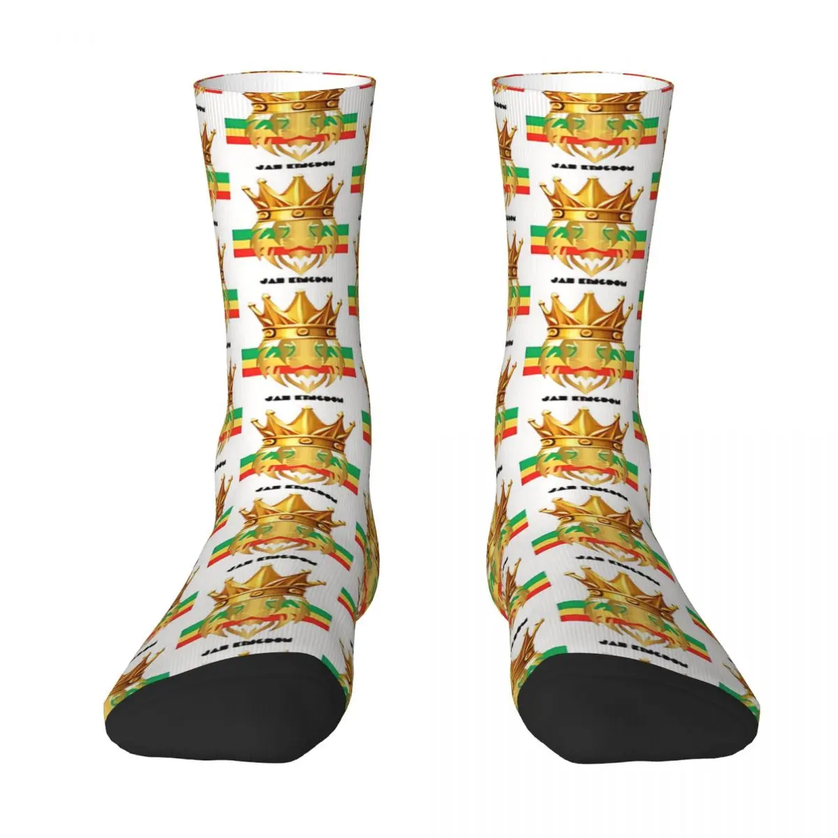 Jah Rasta Lion Of Judah Rastafari Unisex Winter Socks Warm Happy Socks street style Crazy Sock