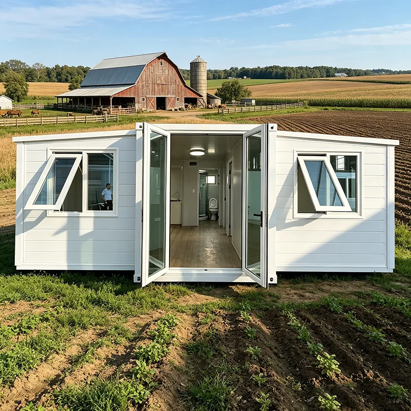 Flat Pack Container House Office Quick Assembly Construction Site Modular Cabin