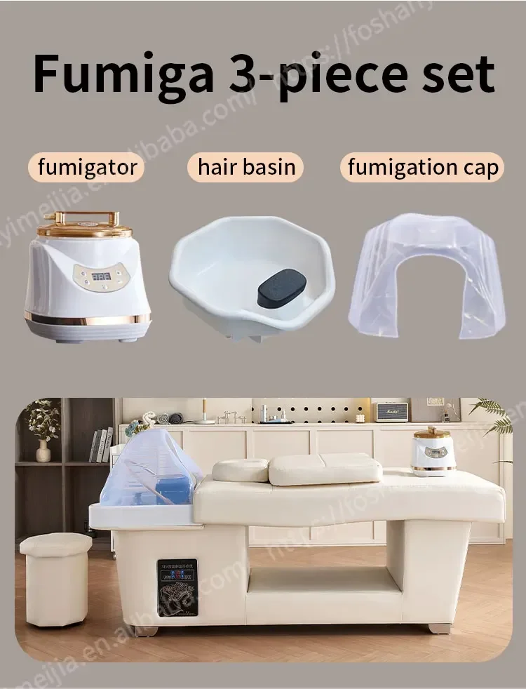 XinSheng Shampoo-Bett, Friseursalon, Betten, Kopf, SPA, Begasungsmaschine, Massagetisch, Freizeit- und Gesundheitsgeschäft, kommerzielle Möbel – Detail 6
