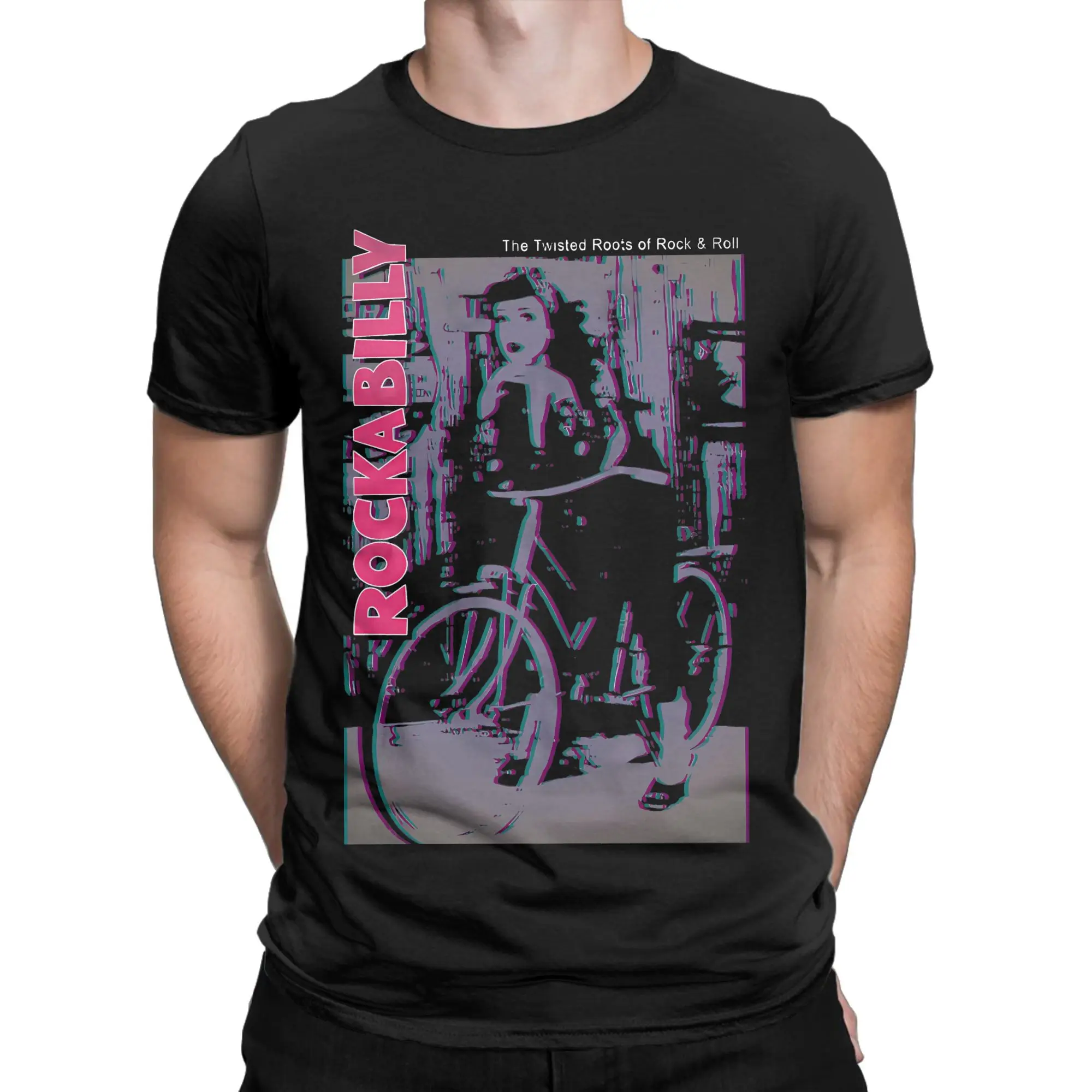 Harajuku T Shirt Summer Band Psychobilly Hip Hop T-Shirts  100 Cotton Tshirt for Man Y2K Fun Cheap Short Sleeve Clothes