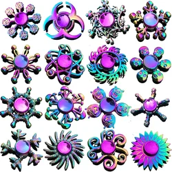 Hand Spinner Office Adult Round Gyro Anxiety Relief Stress EDC Focus Spinner Finger Toys for Children Student Teens Spinners