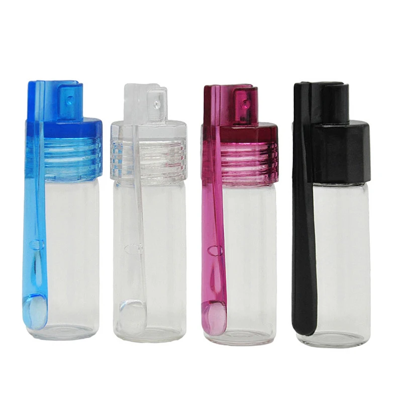 36mm/51mm Glass Bottle Botella Bullet Acrylic Pill Case New Glass Bottle