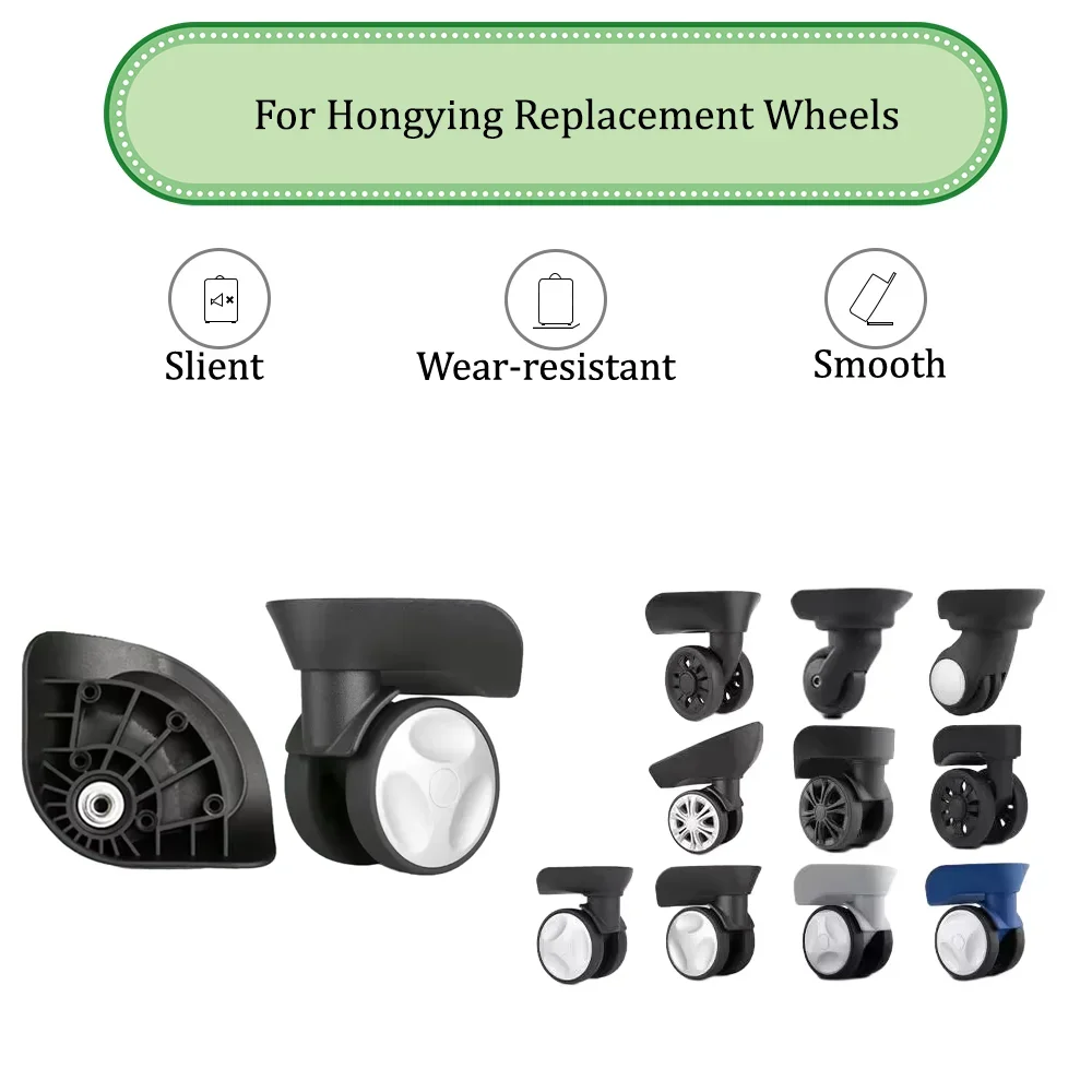 

Suitable For Hongying Suitcase Wheel Repair Accessories, Trolley Luggage Wheel Replacement Suitcase Silent Rolling Pulley Parts