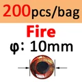 200 piezas de 10 mm FIRE